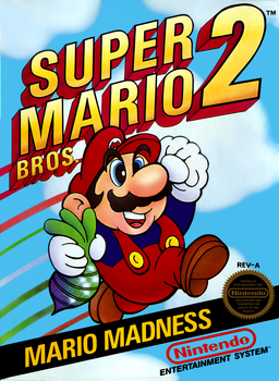 Super Mario Bros. 2 (Europe) (Virtual Console) box art